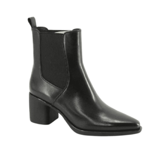 lady leather shoes black